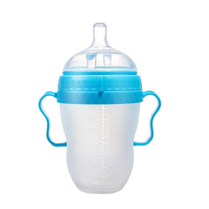 Silicone Baby Bottle Baby Milk Silicone Feeding Bottle Kids Drink Water Bottle Children Bottle For Kids