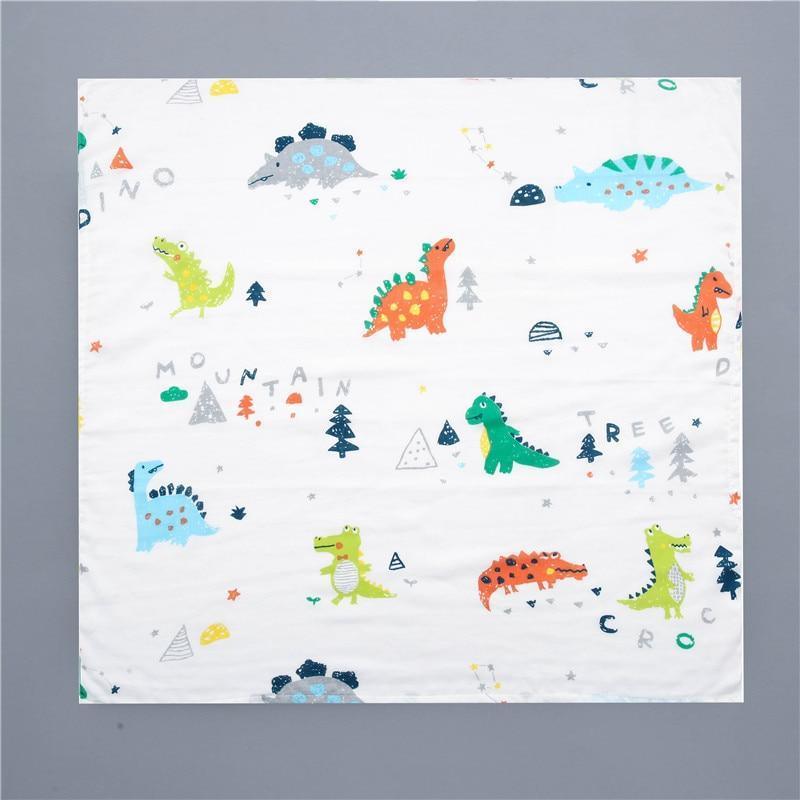 Muslin Cotton Diaper Baby Blankets Newborn Swaddle Blanket Infant Multi Purpose Bath Towel