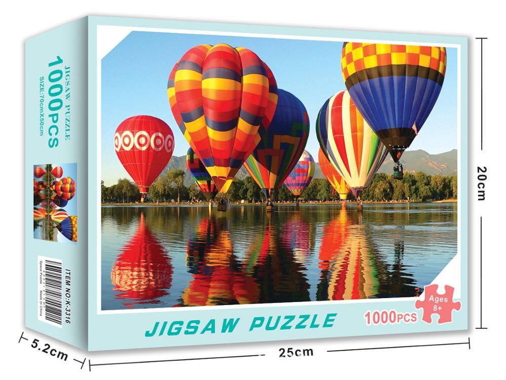 Puzzles 1000 Pieces Wooden Assembling Picture Space Travel Puzzles Toys For Adults Children Kids Home Games