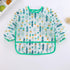 Cute Cartoon Print Baby Waterproof Long Sleeve Apron Children Feeding Smock Bib Baby Accessories