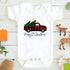 Baby Girl / boy Clothes Cute Dog Christmas Print  One-Pieces Bodysuit for Newborns Design