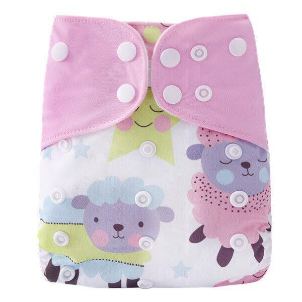 Comfortable Reusable One Size Pocket Adjustable Baby Nappies Inner Cloth Breathable Diaper