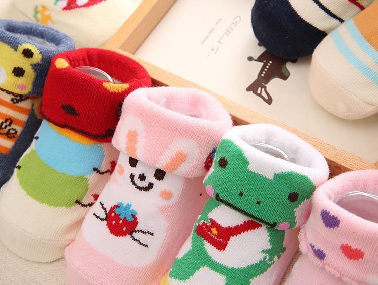 Anti Slip Floor Cartoon Kids Toddlers Autumn Spring Newborn Cute Cotton Baby Socks Girl Boy Infant Socks for Kids