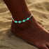 New Summer Style Colorful Seed Beads ankle Handmade Leg Brecelets Beaded Ocean Beach