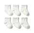 6 Pairs Cotton Baby 's Non-slip Boat Low Cut Floor Socks With Rubber Grips For Boys & Girls Sock