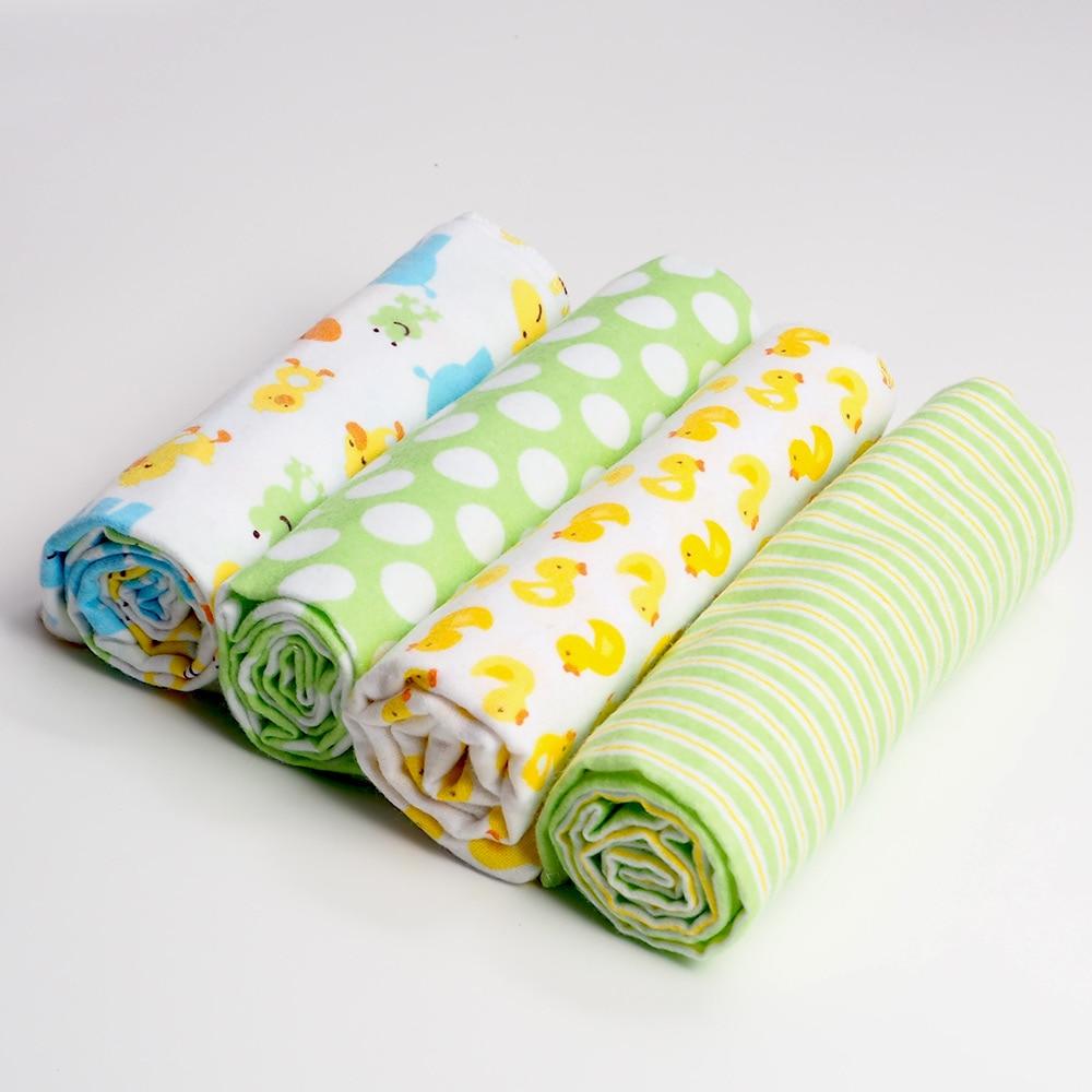 Baby Blanket Set 100% Cotton Flannel Baby Swaddles Soft Newborns Blankets Baby Blankets Baby Swaddle Wrap