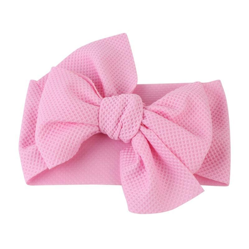 Newborn Toddler Baby Girls Head Wrap Rabbit Big Bow Knot Turban Headband Hair Accessories For Girls Kids