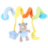 Modern Baby Development Giraffe Animal Hand Bells Rattles Handle Toys Stroller Hanging Teether Baby Toys For Kids