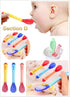 Baby Soft Silicone Spoon Infant Feeding Spoon Utensils Auxiliary Food Spoon Learn Eat Training Soft Spoon Children Tableware