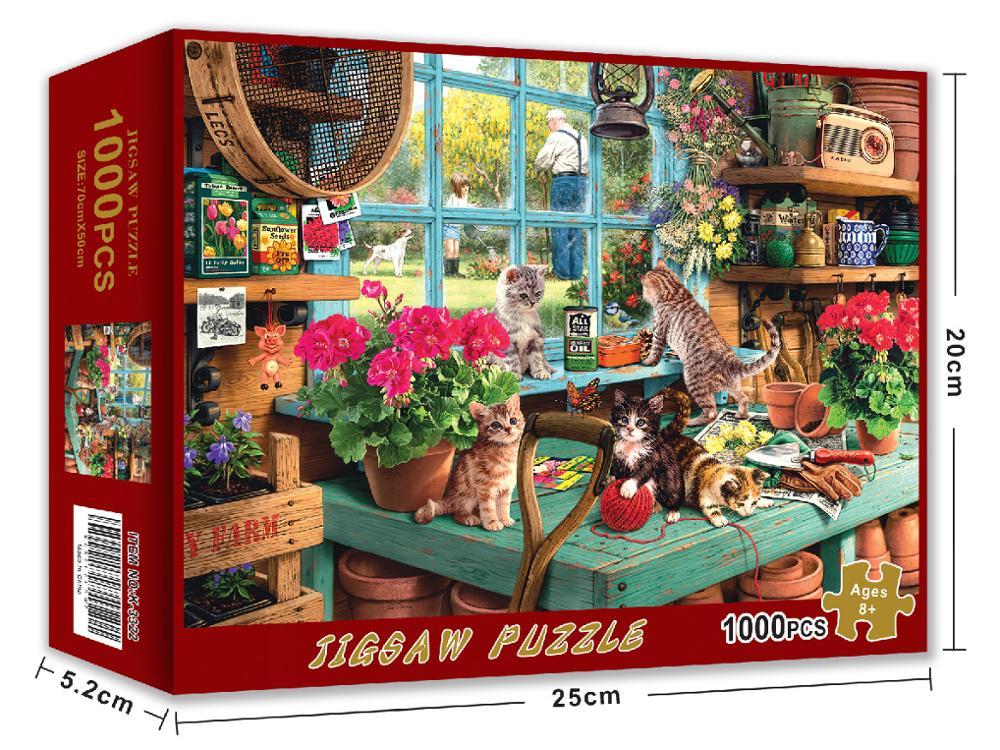 Puzzles 1000 Pieces Wooden Assembling Picture Space Travel Puzzles Toys For Adults Children Kids Home Games