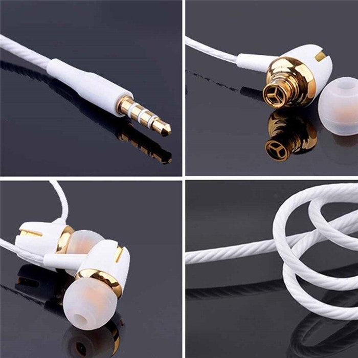 STEVVEX Headphones wired Earphone E18 Adjustable volume pause/play For   mobiles  earbuds wire Headset for smartphone