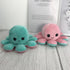 Reversible Flip Octopus Plush Stuffed Toy Soft Animal Home Accessories Cute Animal Doll Children Gifts Baby Plush Toy For Kids