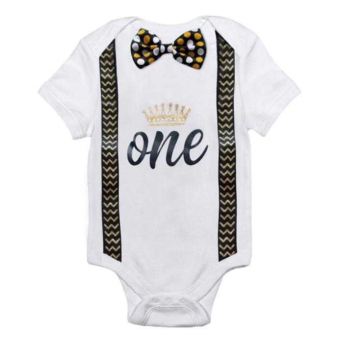 Baby Clothing Bow Body Rompers Clothing Newborn Baby Clothes Jumpsuit for Baby Boys and Girls  For Birthday Party