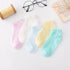 5 Pairs Thin Combed Cotton Cute Animal Baby Socks Mesh Short Socks For Newborns Boys & Girls