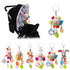 Baby Toys Bed Stroller Baby Mobile Hanging Rattles Newborn Plush Infant Toys for Baby Boys and Girls