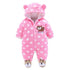 Newborn Winter Hoodie Baby Rompers Outwear Infant Baby Jumpsuit 3M -12M For Girls and Boys Winter Romper