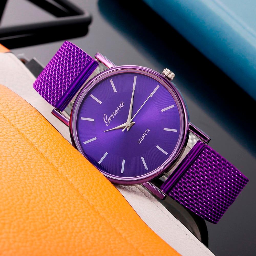 New Women's Casual Silicone Strap Quartz Watch Top Brand Girls Bracelet Clock Wrist Watch For Women and Girls