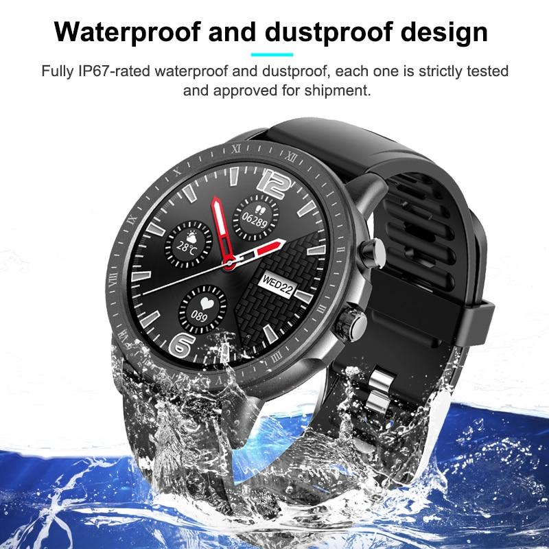 Elegant Unisex Smart Watch In Sport Style With Heart Rate Monitor and Waterproof Protection For Fitness Bracelet Men Women Smartwatch For Android adn IOS sistems