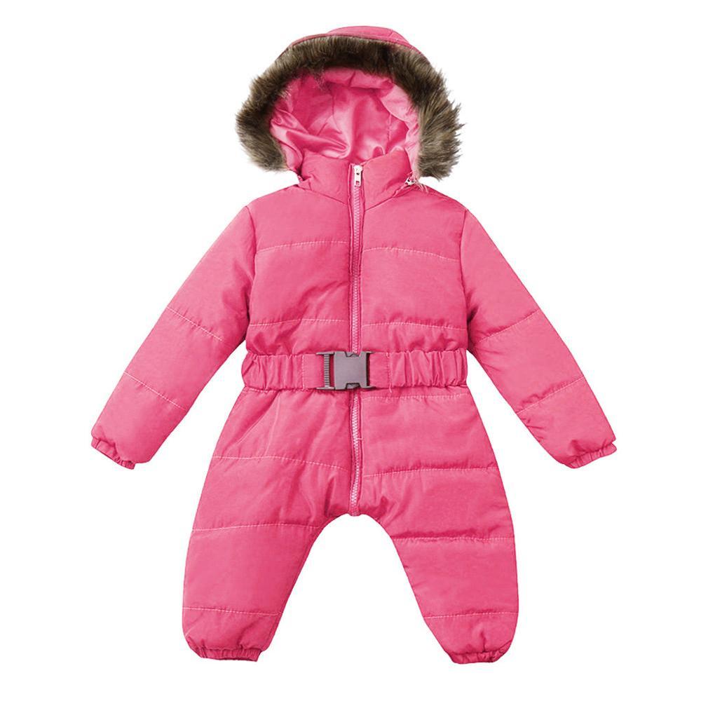 Winter Clothes For Infant Baby Hooded Warm Thick Snowsuit Jumpsuit Romper for Boys and Girls In Trend New Style