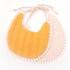 Double-deck Infant Baby Girl Boy Bib Kid Toddler Dinner Feeding Tassel Cotton Linen Burp Cloths