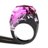 Modern Wooden Epic Resin Ring Elegant Luxury Wedding Epoxy Soul of The Forest Eco Epoxy Handmade