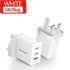 30W Quick Charge 3.0 USB Charger QC3.0 QC Fast Charger Multi Plug Wall Mobile Phone Charger For Mobile Phones