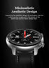 Modern Full Round Touch Display Smart Watch for Men In Business Luxury Style With IP68 Waterproof Protection and Heart Rate Blood Pressure Monitor 5 Days Standby Smartwatch