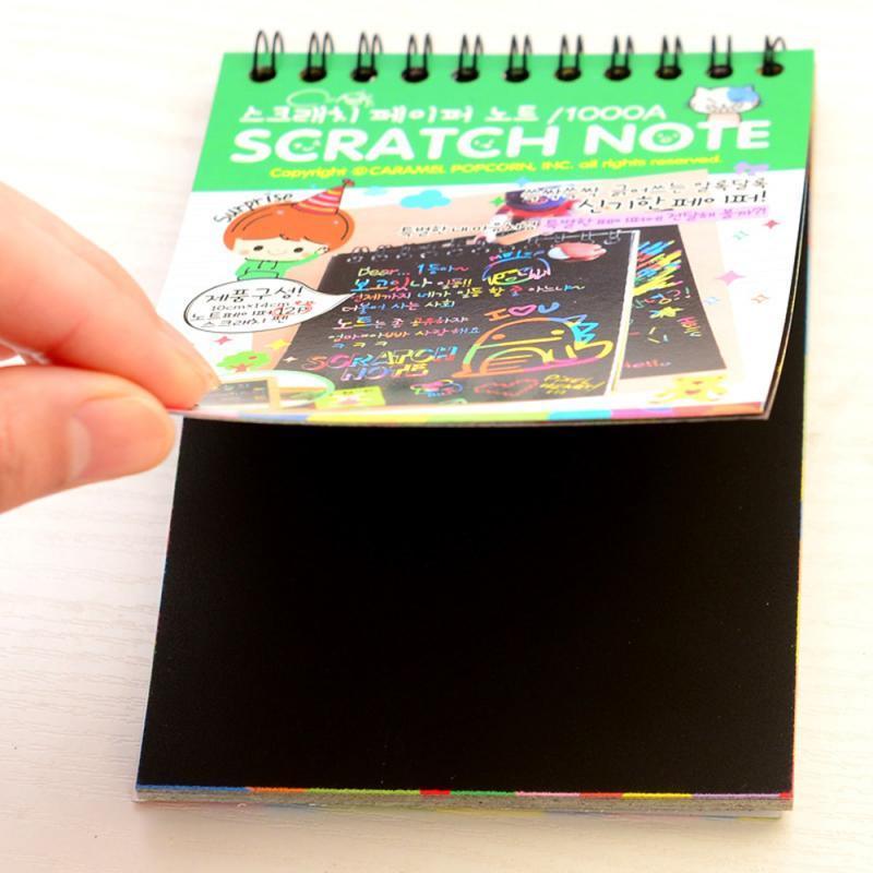 Kids Drawing Toys Scratch Paintings Magic Art Drawings Baby Educational Magic Books Child Birthday Gifts