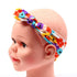 Baby Girl Headband Infant Hair Bow Accessories Cloth Band Bow For Newborn Hairband Print for Toddlers