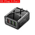 Modern Black 48W Quick Charger 3.0 USB Charge Plug Wall Mobile Phone Charger Adapter Fast Charging