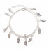 Heart Bohemian Silver Color Anklet Bracelet Heart shape Female Anklets foot Jewelery Style 2020