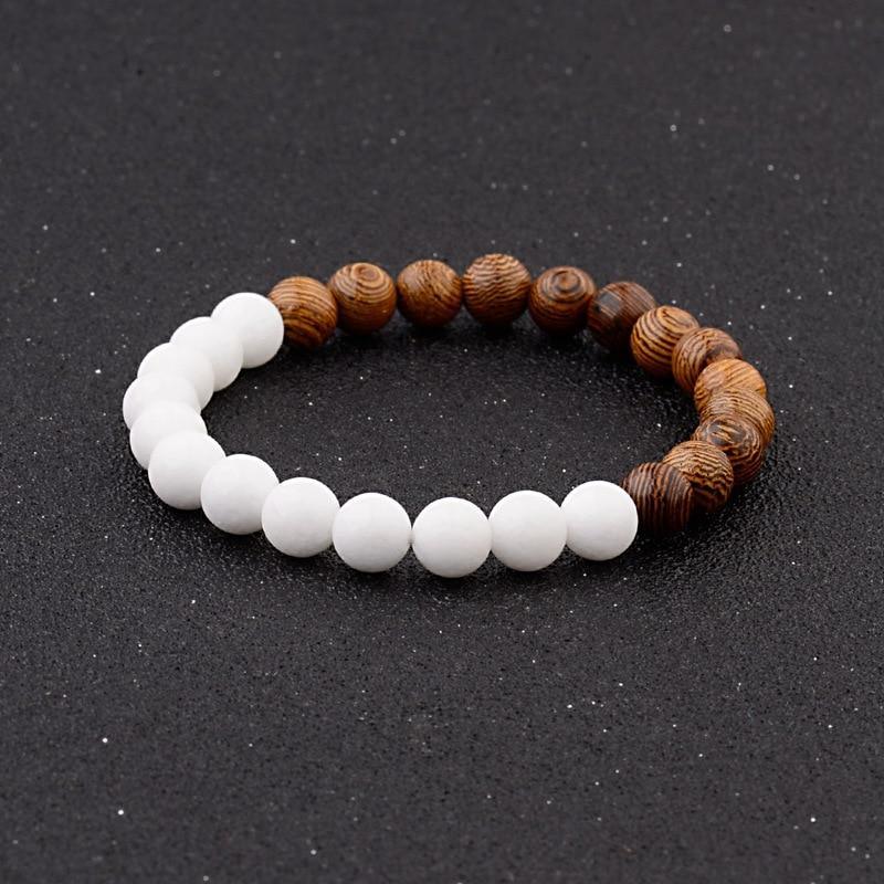 Lava Stone Men Wrist  Bracelet Natural Moonstone Bead Tibetan  Chakra Diffuser Bracelets For Men Jewelry Cool Gifts