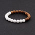 Lava Stone Men Wrist  Bracelet Natural Moonstone Bead Tibetan  Chakra Diffuser Bracelets For Men Jewelry Cool Gifts