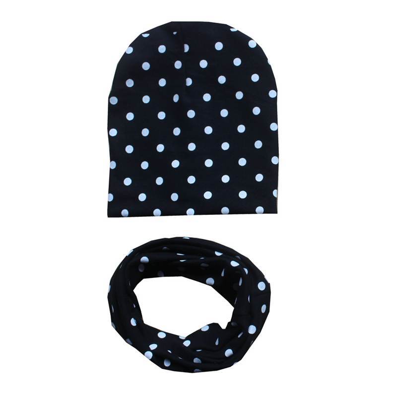 Modern Baby Boys & Girls Hat Scarf Set Beanie Boys Caps with Scarf for Kids In elegant Modern Design