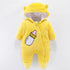 Modern Interesting Designer Winter Baby Costume Overalls For Baby Girls and for Newborn Clothes In Modern Style