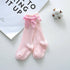 Luxury Modern One Pairs New Kids Socks Toddlers Girls 3D Bow knot Knee Lengths Soft Cotton Baby Socks For Kids