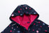 Ski suit For Children Soft Shell Outdoor Jacket Waterproof  Fleece Lining Jumpsuit For Boys and Girls In Modern Colorful Design