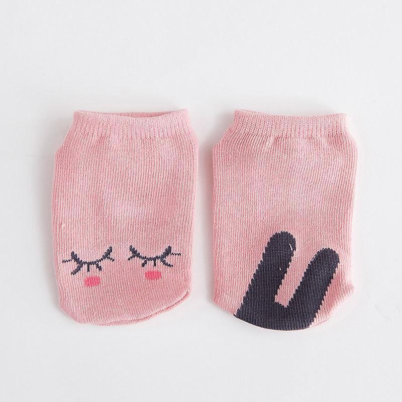 Elegant Printed Baby Anti Slip SocksBaby Toddler Low Cut Socks For Boys and Girls Kids