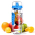 900mlFruit Infuser Water Bottle Juice Shaker Sports Lemon Water Bottle Fitness Sport Fruit Drinking Bottles Gadget For Fitness Sport and Excerises In Modern New Trend Design