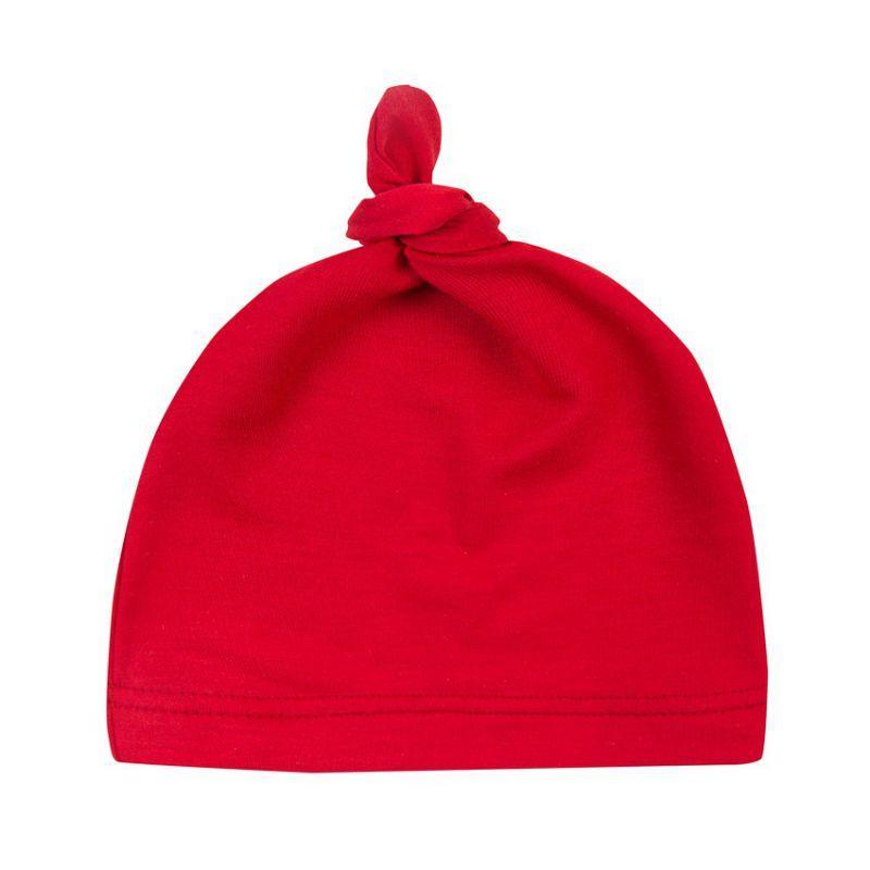 Baby Knot Cotton Hat Spring Autumn Toddler Beanies Cap Winter Warm Solid Color Children Hat