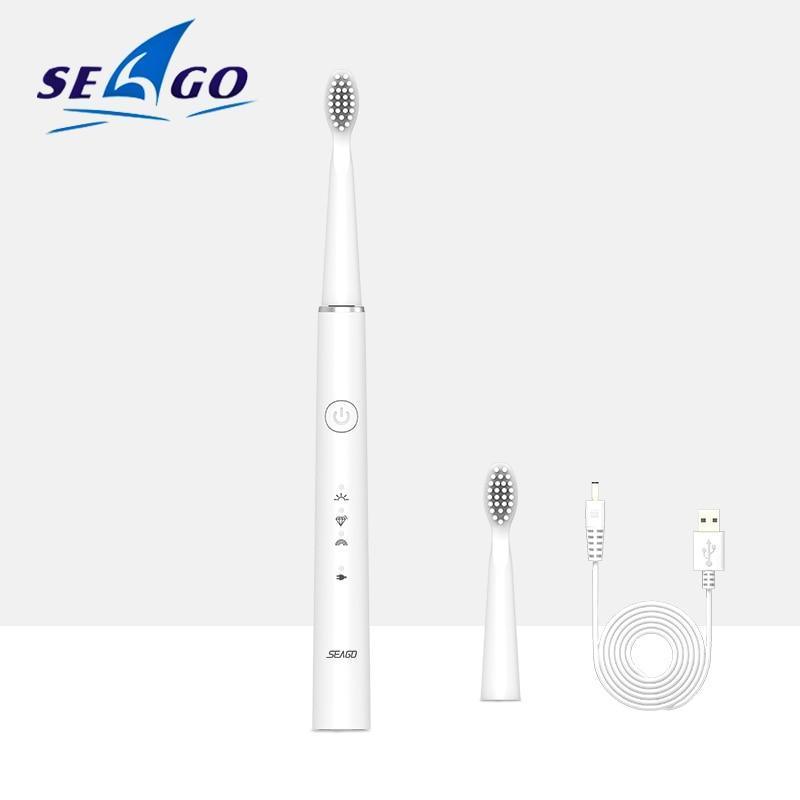 Electric Vibration Toothbrush Sonic Rechargeable Top Quality Smart Chip Teethbrush Head Replaceable Whitening Healthy Best Gift For Adults And Kids