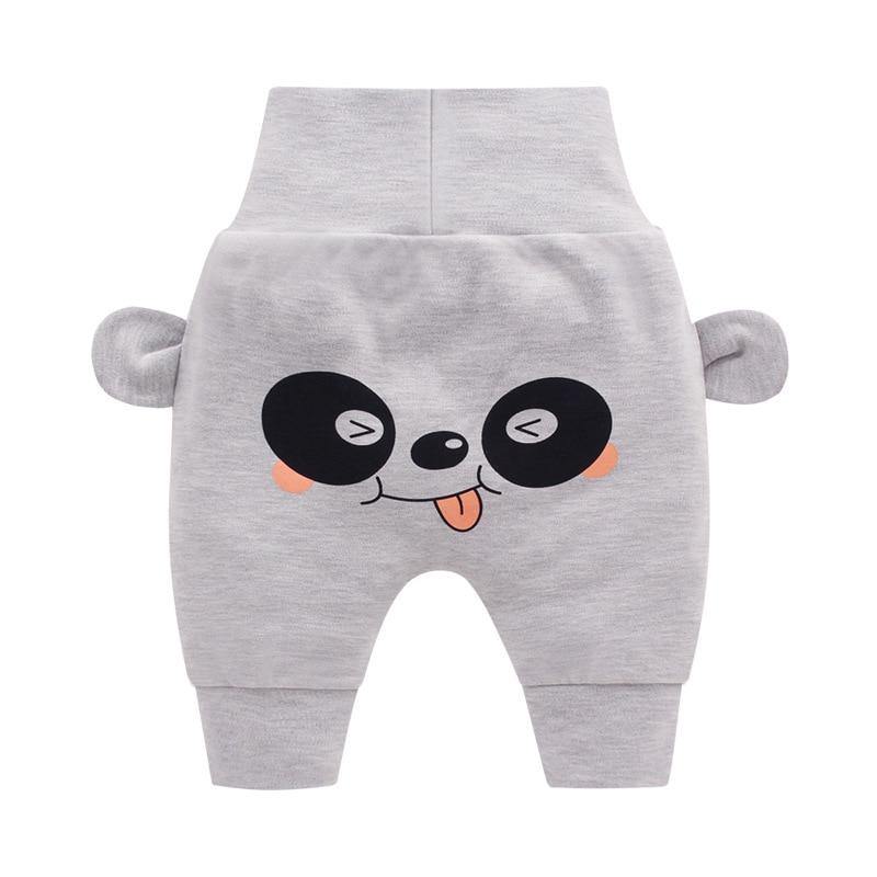 New Baby Fashion Long Pants Cartoon Animal Printing Baby Trousers Kid Wear Baby Pants  For Kids