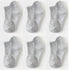 6 Pairs Cotton Children's Anti-slip Low Cut Floor Socks With Rubber Grips For Boys And Girls