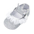 Newborn Infant Baby Girls Shoes Toddler Kids Princess Crown Glitter Design Shoes Soft Sole Anti-slip