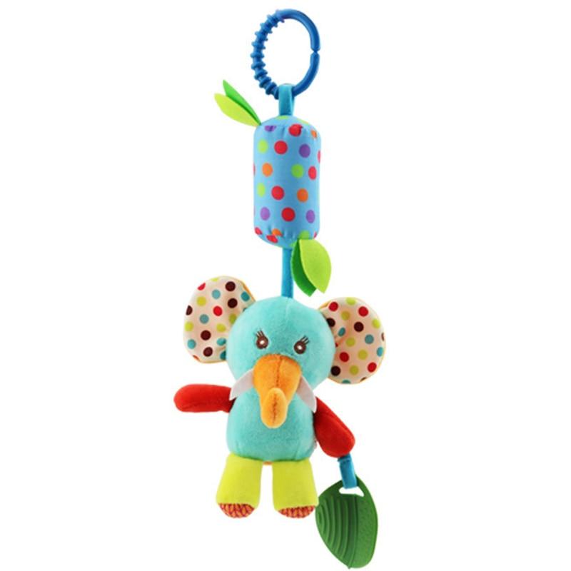 Baby Toys Bed Stroller Baby Mobile Hanging Rattles Newborn Plush Infant Toys for Baby Boys and Girls