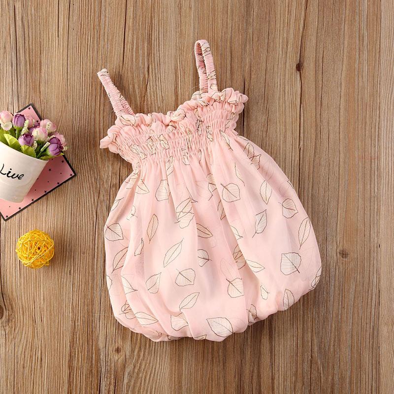 Luxury Modern Colorful Floral Design Toddler Baby Girl Summer Floral Print Sleeveless Dress FOr Baby Girls