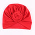 Modern Cotton Hat Handmade Baby Girls Turban Hats Twist Knot Women Caps For Mom And Daughter In Elegant Design