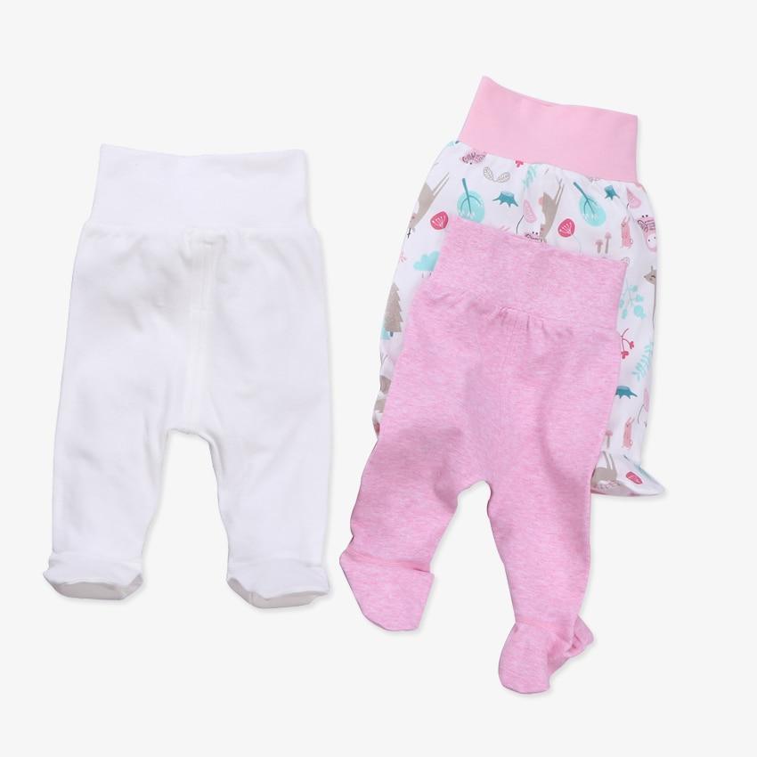 Baby Footed Pants Newborn Baby Boy Girl Leggings High Waist Infant Pants Sleeper Toddler Pajamas Baby Spring Autumn Trousers