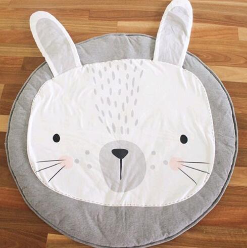 Cartoon Baby Play Mats Pad Toddler Kids Crawling Round Carpet Rug Toys Mat For Children Room In elegant Modern Design