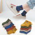 5 Pairs Baby Boys Winter Socks Cartoon Bear Kids Spring Autumn Cotton Breathable For Kids